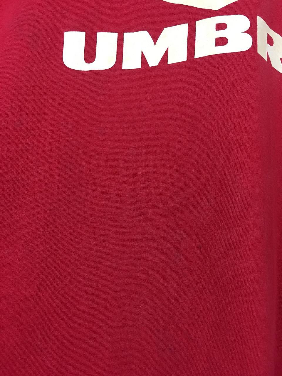 Umbro × Vintage Vtg Umbro Descente Spell Out Logo Single Stitch Tee Size US XL / EU 56 / 4 - 5 Thumbnail