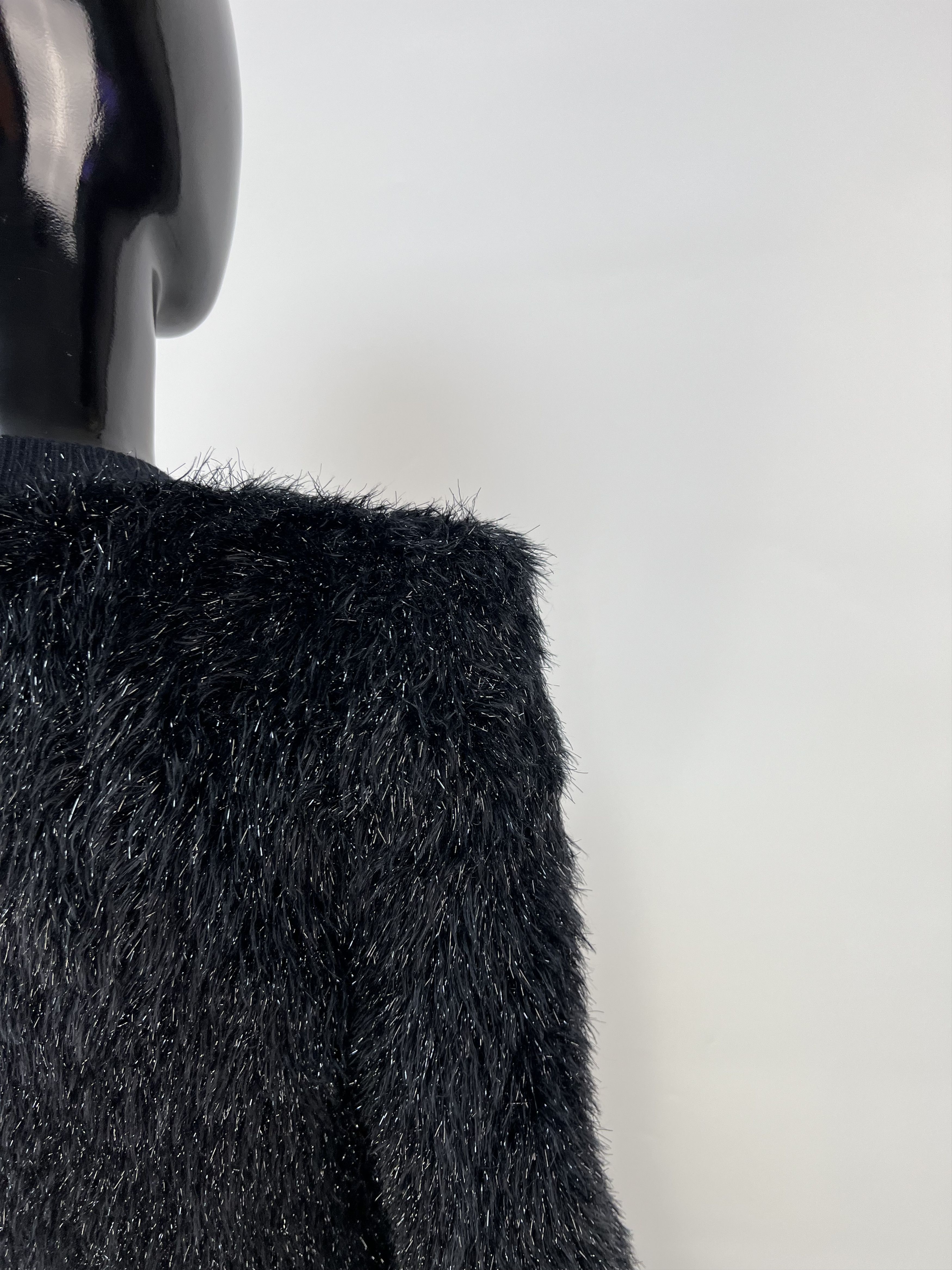 Emporio Armani Emporio Armani Style Fur Fuzzy Mohair Full Zip Jacket Size M / US 6-8 / IT 42-44 - 11 Thumbnail
