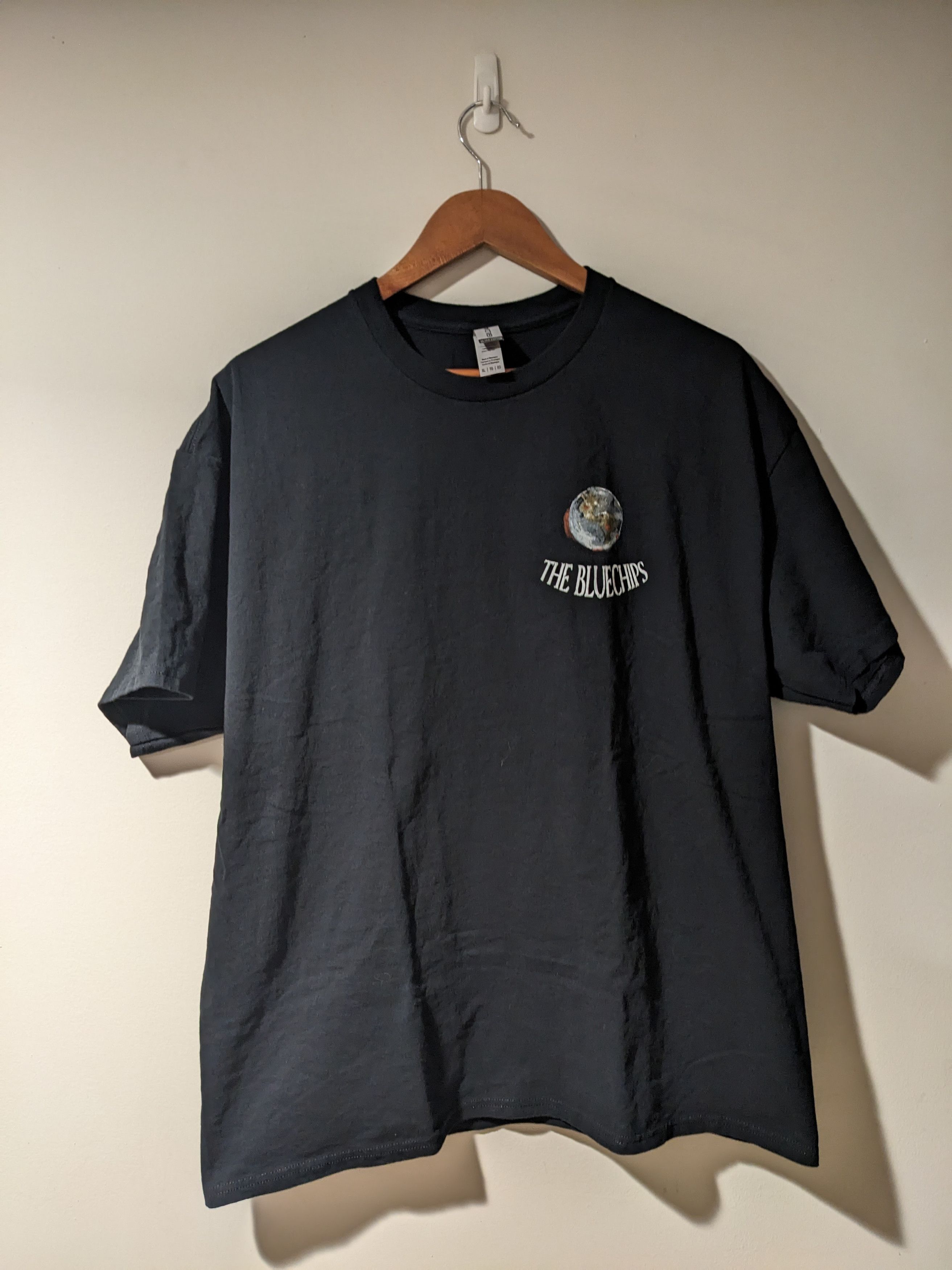 Band Tees × Gildan The Bluechips New York Band Music Tour Black X-Large T-Shirt Size US XL / EU 56 / 4 - 3 Thumbnail