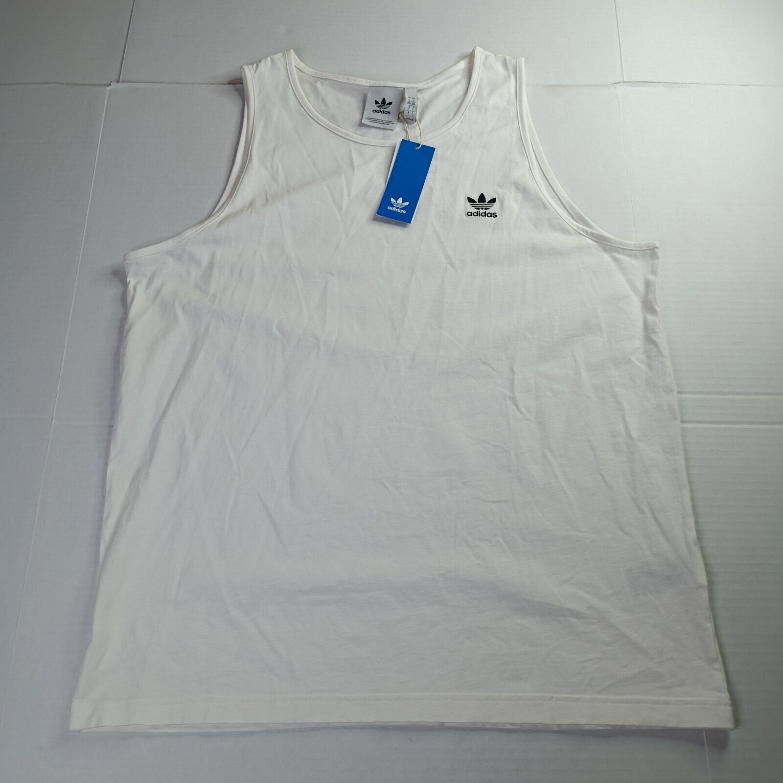 Adidas Adidas Originals Essentials Tank Top Men’s L White Athletic Size US L / EU 52-54 / 3 - 1 Thumbnail