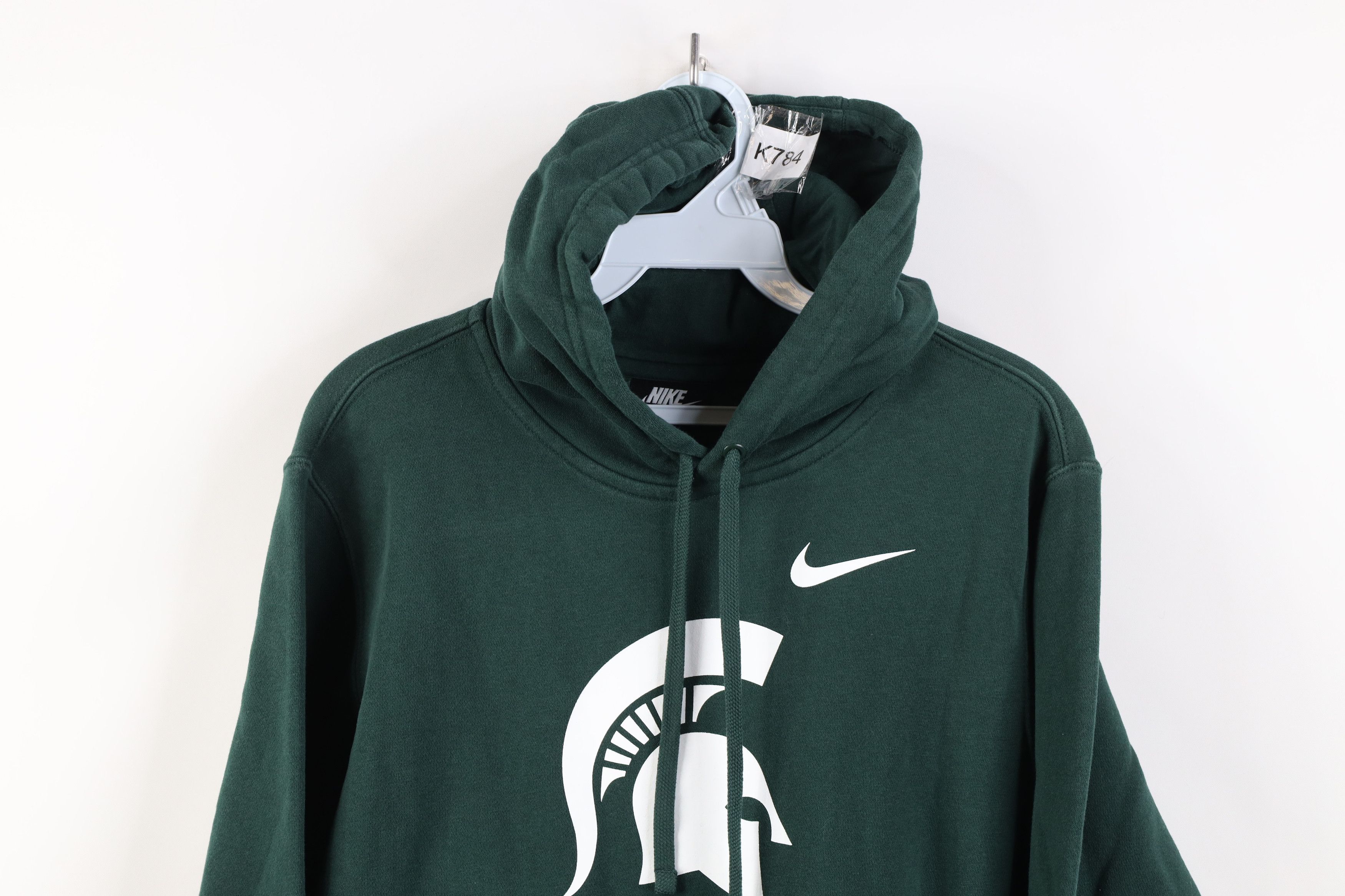 Nike Vintage Y2K Nike Swoosh Michigan State University Hoodie Size US S / EU 44-46 / 1 - 2 Thumbnail