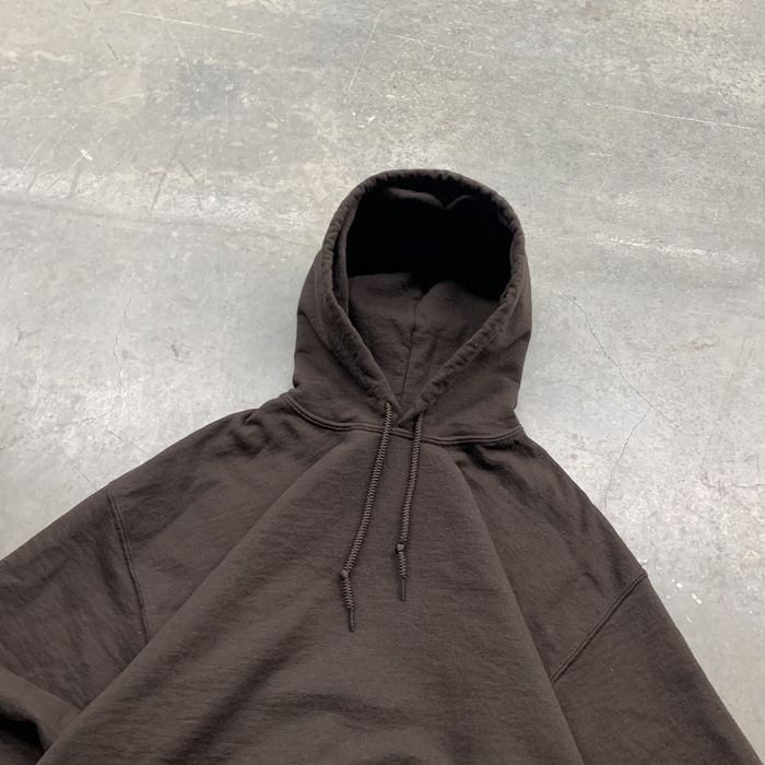 Vintage VINTAGE Y2K BROWN ESSENTIAL EARTH TONE BLANK HOODIE | Grailed