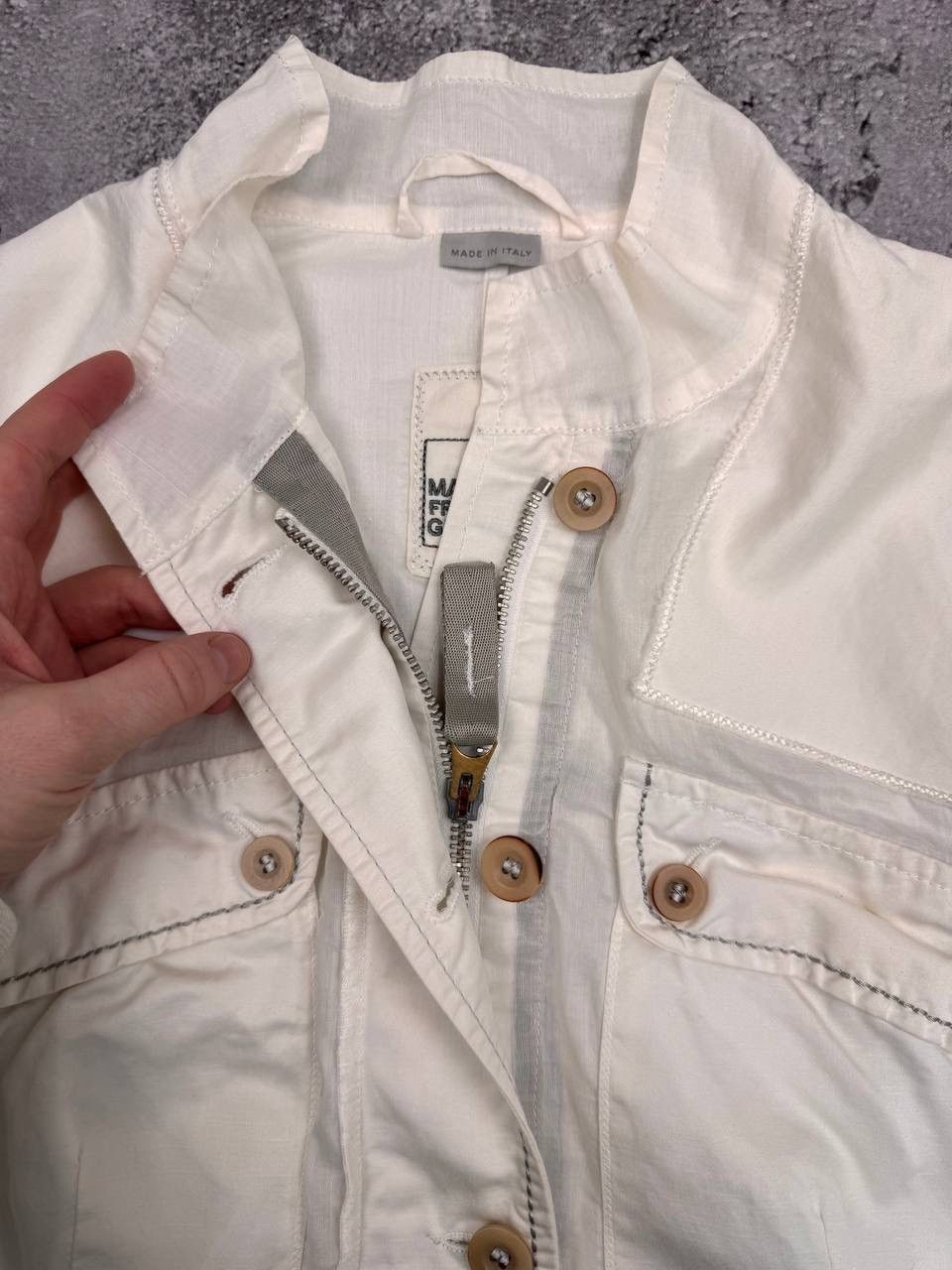 Marithe + Francois Girbaud Marithé François Girbaud Women's White Jacket Size S Size S / US 4 / IT 40 - 5 Thumbnail
