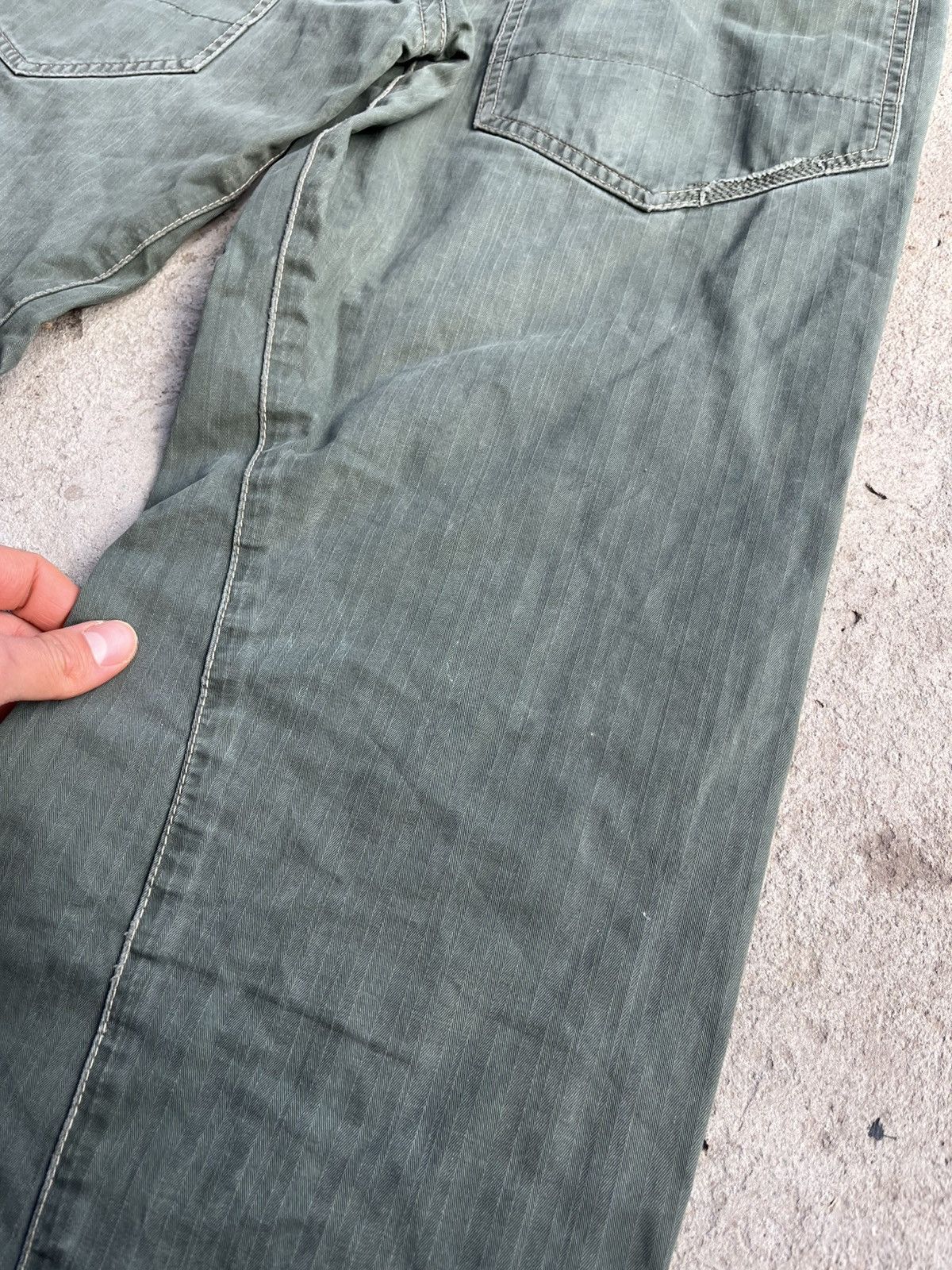G-Star Vintage G-Star Raw Big Logo Japanese Distressed Faded Pants Size US 32 / EU 48 - 20 Thumbnail