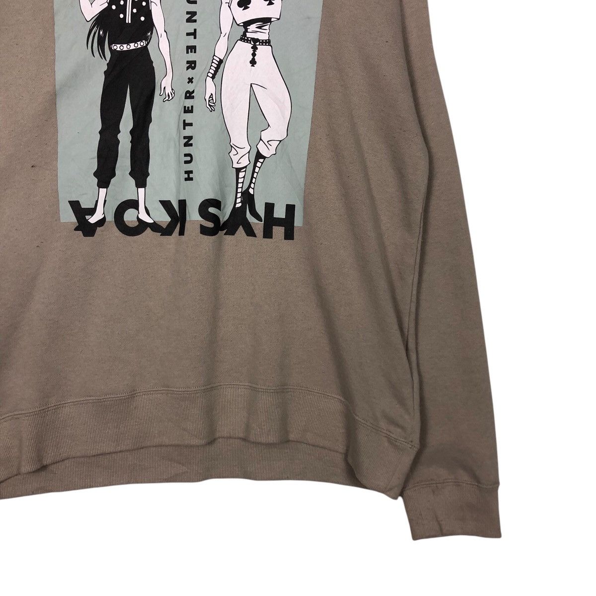 Cartoon Network 📌Vintage Sweatshirt Hunter X Hunter Cartoon Big Logo Size US L / EU 52-54 / 3 - 6 Thumbnail