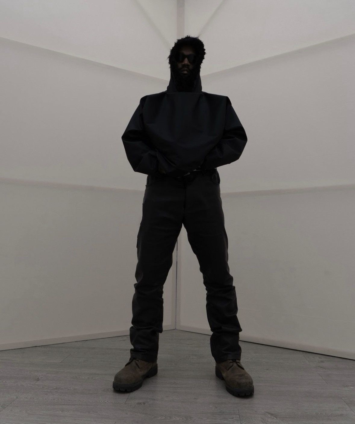 Yeezy YZY Pullover Fur Hoodie Size US XL / EU 56 / 4 - 3 Thumbnail