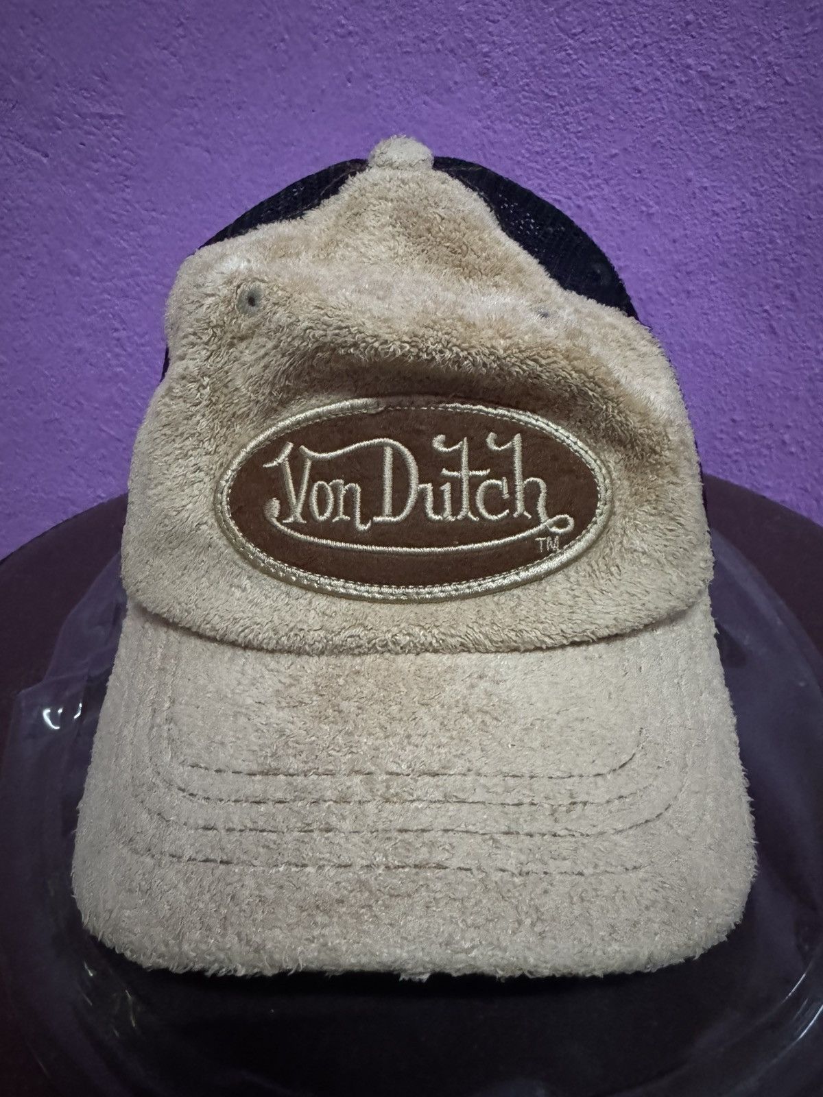 Von Dutch Von Dutch Fleece Trucker Snapback Cap One Size Size ONE SIZE - 1 Thumbnail