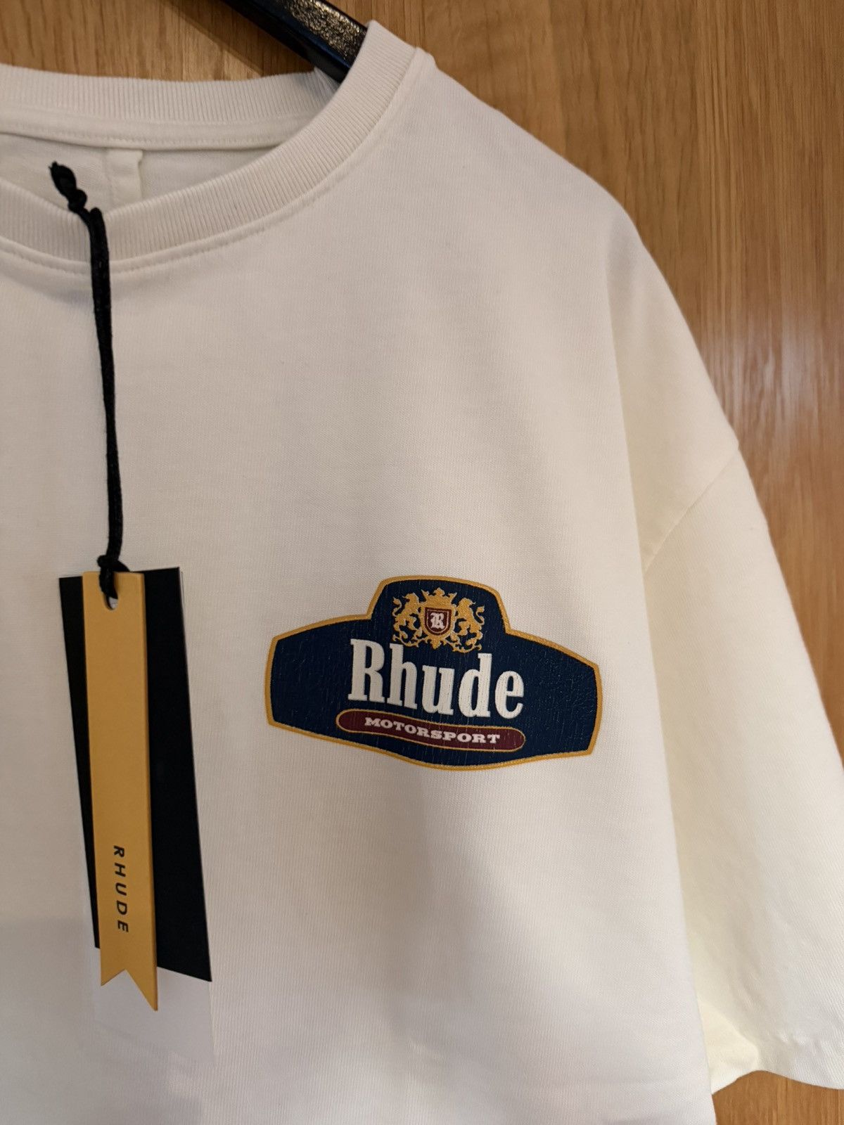 Rhude Rhude Racing Crest Tshirt ss26 Size US XL / EU 56 / 4 - 2 Thumbnail