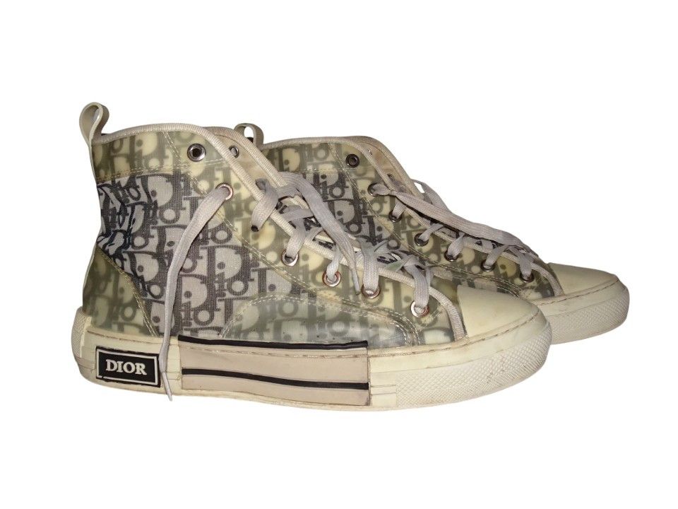 Dior DIOR OBLIQUE HIGH TOP SNEAKERS Size US 7.5 / EU 40-41 - 1 Thumbnail