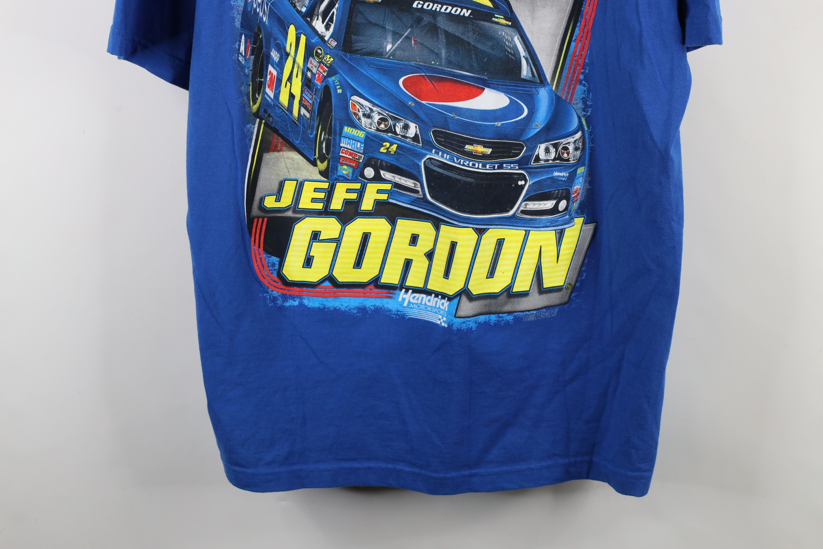 Vintage Retro NASCAR Jeff Gordon Racing Short Sleeve T-Shirt Blue Size US XXL / EU 58 / 5 - 3 Thumbnail