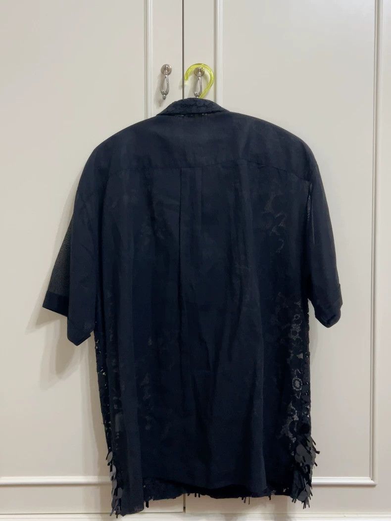 Dries Van Noten dries van noten Lace see-through sequin shirt 2505-Nextarro Size US S / EU 44-46 / 1 - 5 Thumbnail