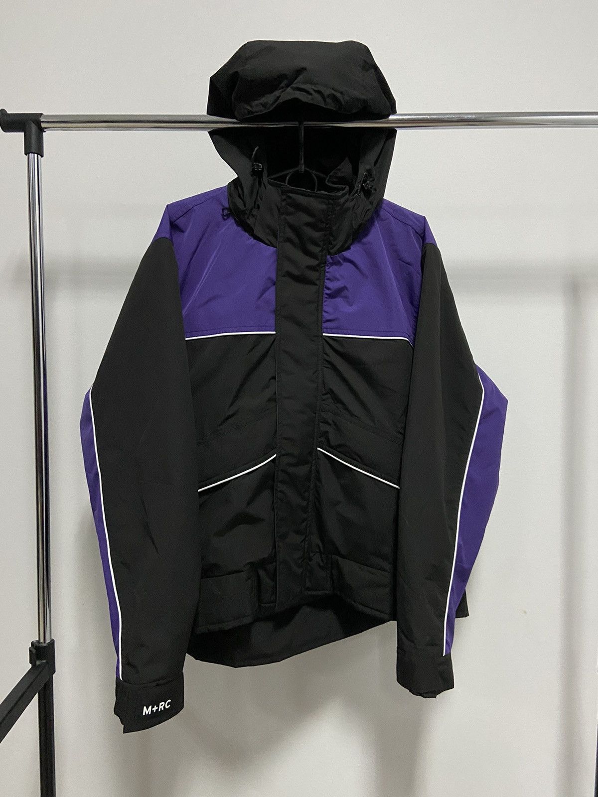 M+Rc Noir × Vintage M+rc noir jacket big logo vintage zip hooded Size US S / EU 44-46 / 1 - 2 Thumbnail