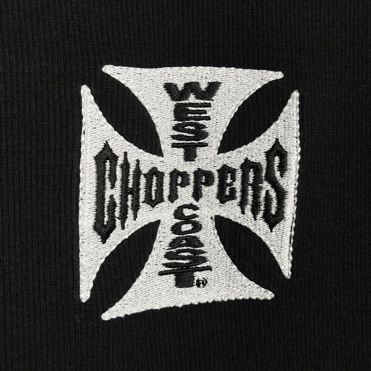 Vintage Vintage Choppers biker embroidered logo rare tank top 90’s Size US L / EU 52-54 / 3 - 3 Thumbnail