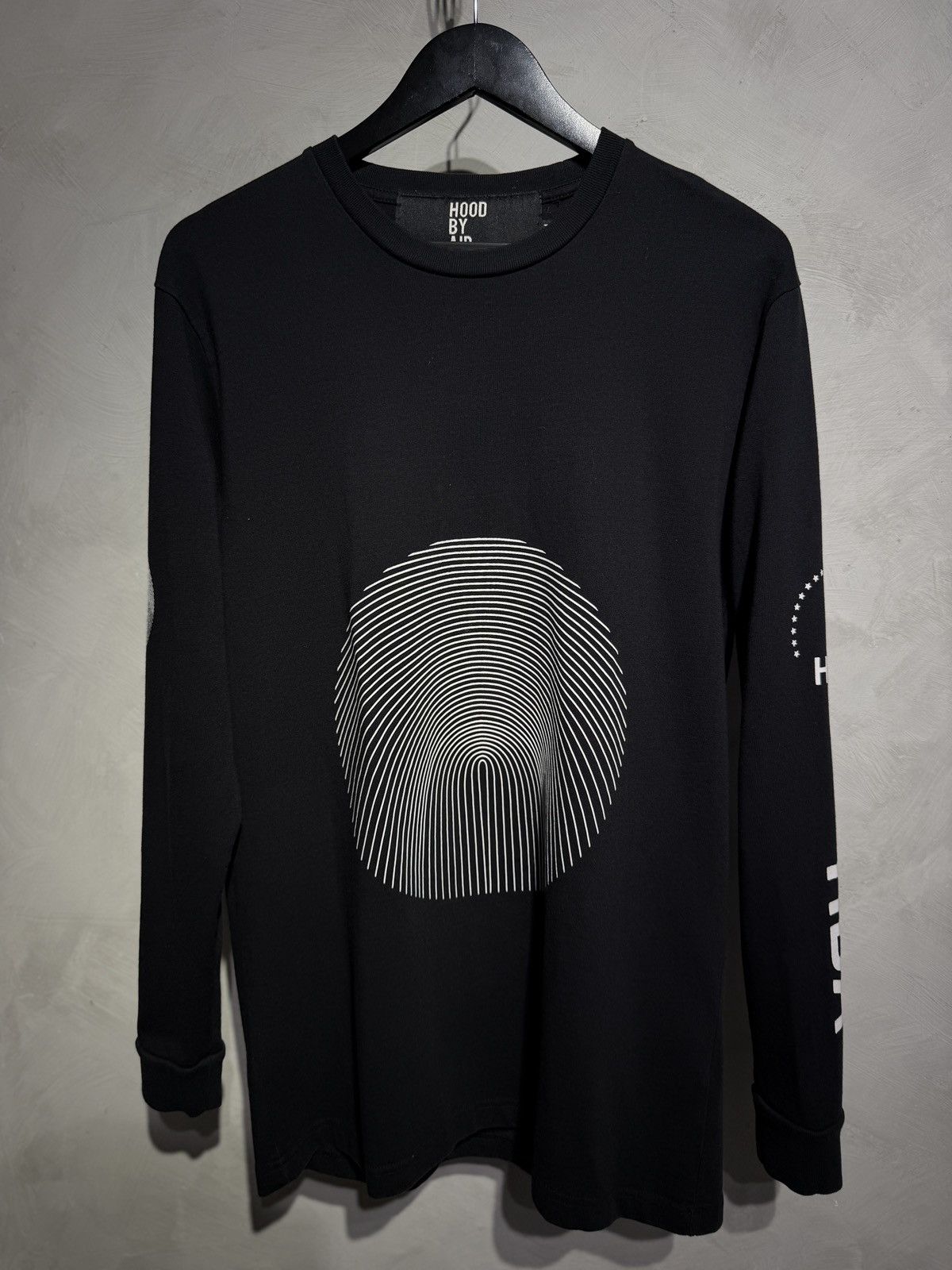 Hood By Air Hood by Air x H.R. Giger Spinal Print Longsleeve shirt