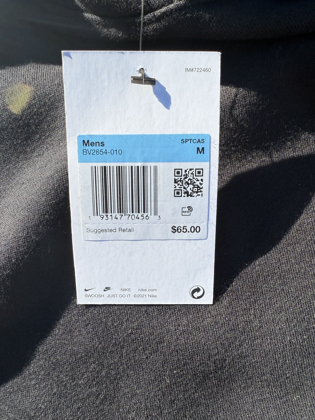 Nike Nike black Hoodie Size US M / EU 48-50 / 2 - 2 Thumbnail