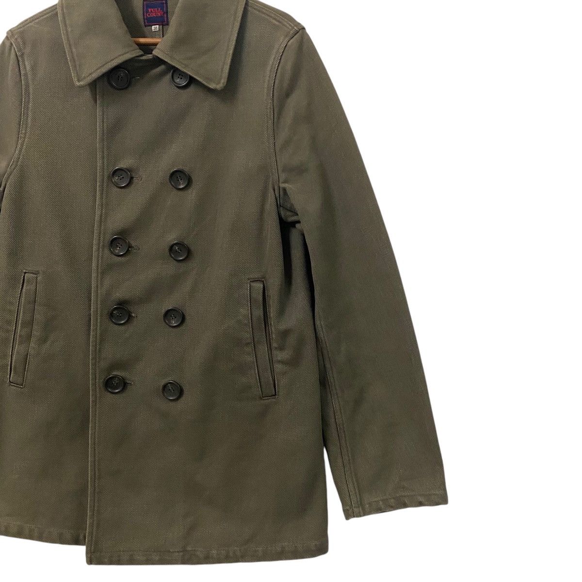 Full Count & Co. ☀️Nice design Full count double breasted cotton jacket Size US S / EU 44-46 / 1 - 4 Thumbnail