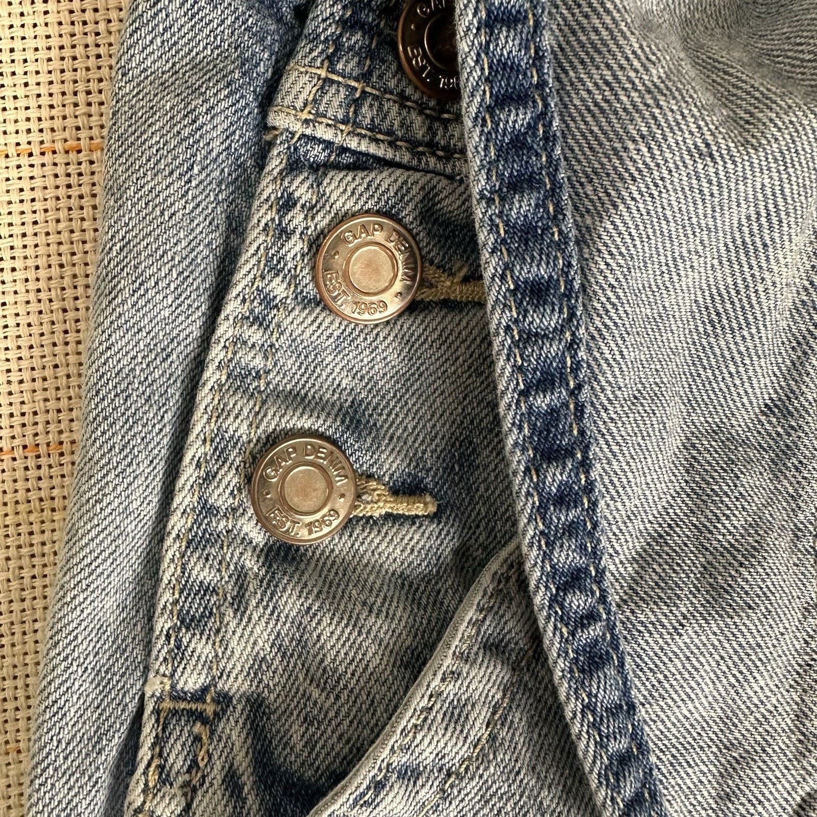 Gap GAP Teen Girls Denim Overalls Size L Size 32" / US 10 / IT 46 - 6 Thumbnail