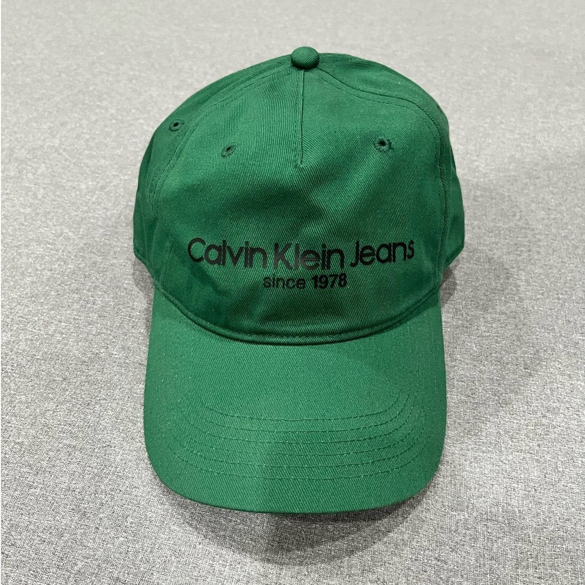 Calvin Klein Calvin Klein Jeans Bseball Hat Men one size green Strap Back Size ONE SIZE - 1 Thumbnail