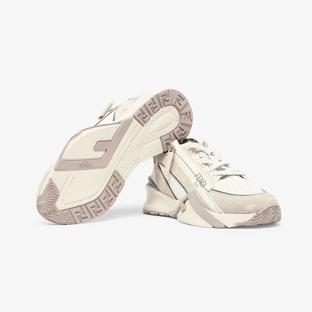 Fendi o1s1wg111224 Flow Sneakers in Multicolor Size US 10 / IT 40 - 2 Thumbnail