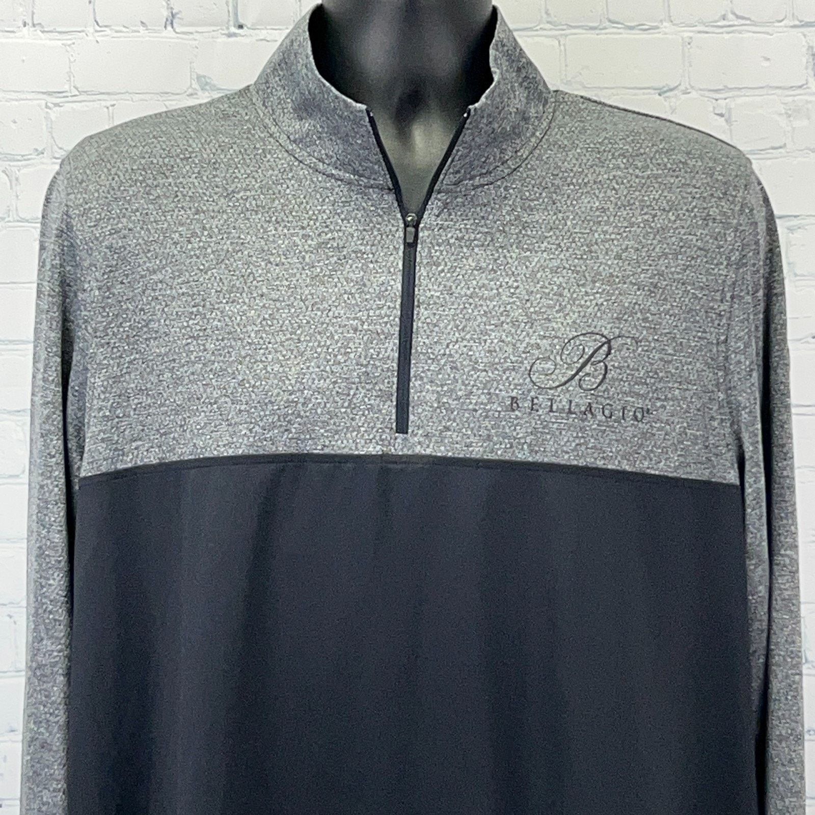 Under Armour Bellagio Casino Las Vegas 1/4 Zip Shirt Black XL Size US XL / EU 56 / 4 - 1 Thumbnail