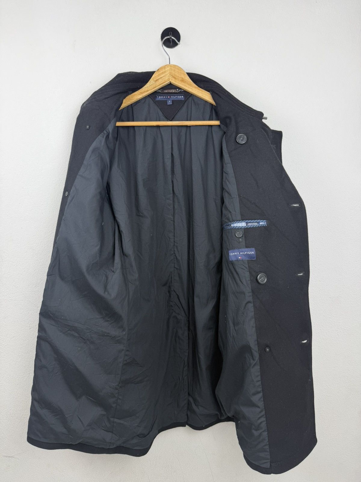 Tommy Hilfiger Tommy Hilfiger Double-Breasted Wool Blend Overcoat Size US S / EU 44-46 / 1 - 5 Thumbnail