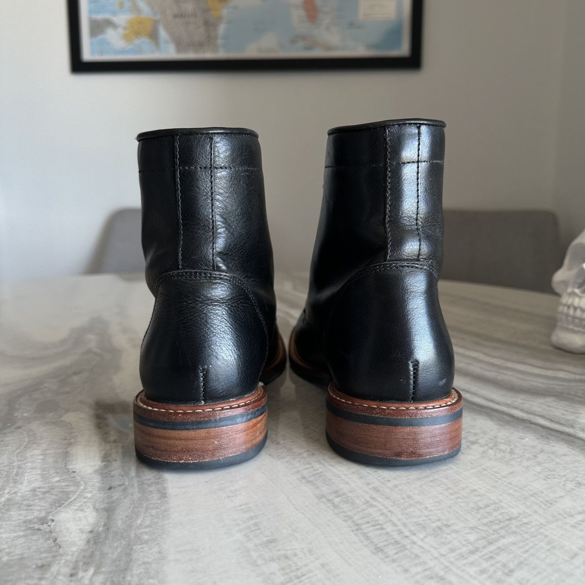 Nisolo Nisolo Amalia Black Leather Water Resistant Women’s Boots Size US 7 / IT 37 - 6 Thumbnail
