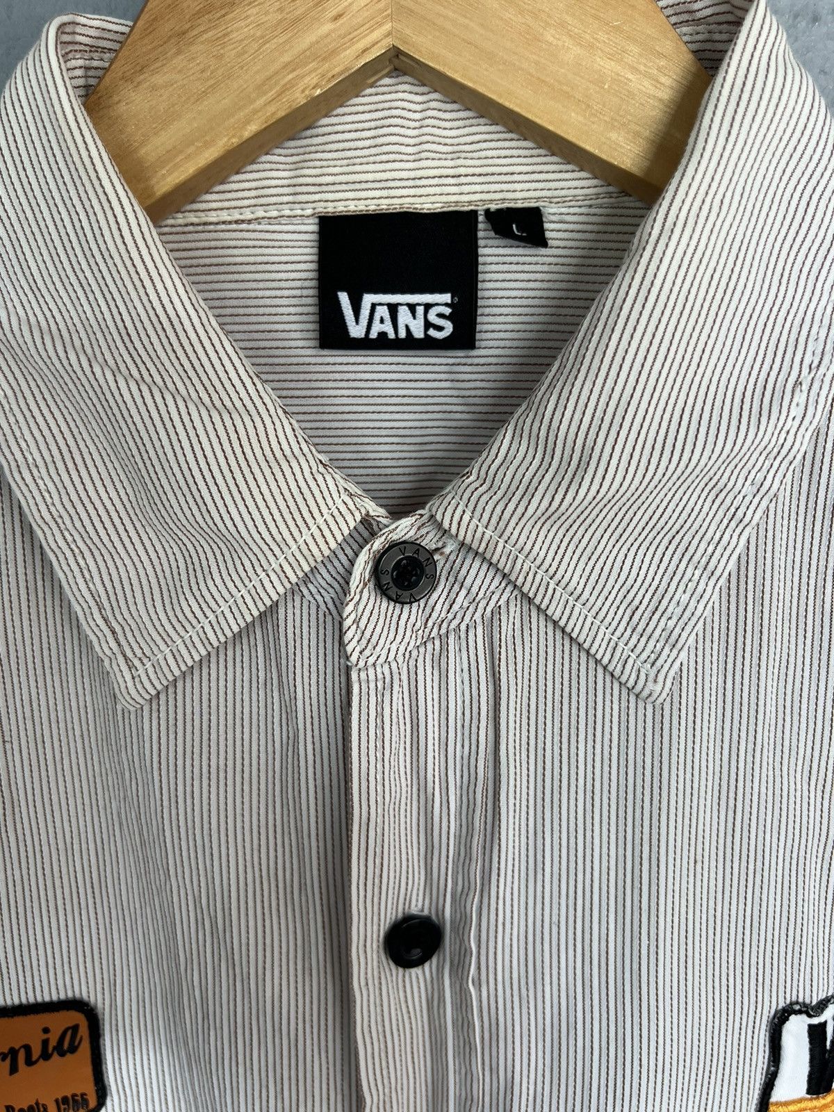 Japanese Brand × Vans 🔥VANS CALIFORNIA SKATE ROOTS BUTTON UP SHIRTS Size US M / EU 48-50 / 2 - 4 Thumbnail