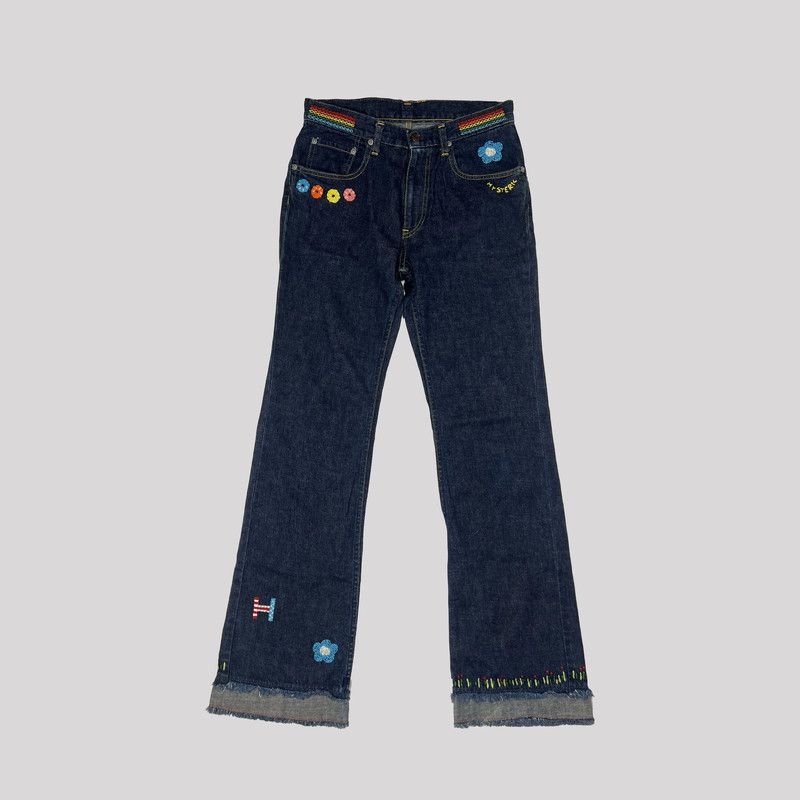 Hysteric Glamour 90's Hysteric Glamour Embroidered Jeans Size 29" - 1 Thumbnail