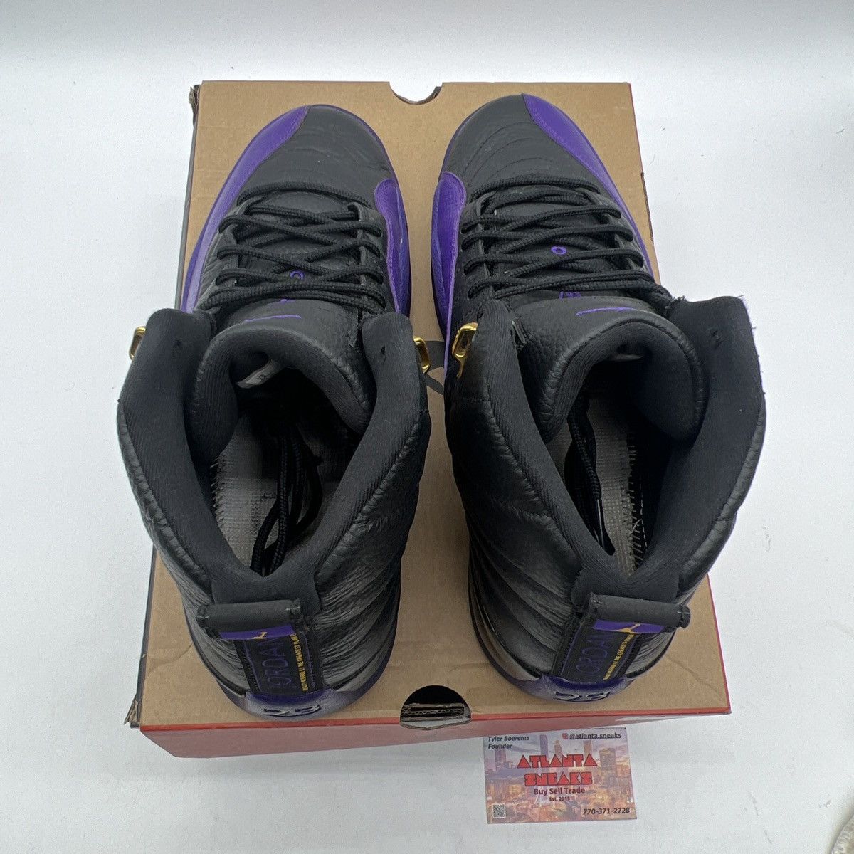 Jordan Brand Air Jordan 12 field purple Size US 12 / EU 45 - 7 Thumbnail