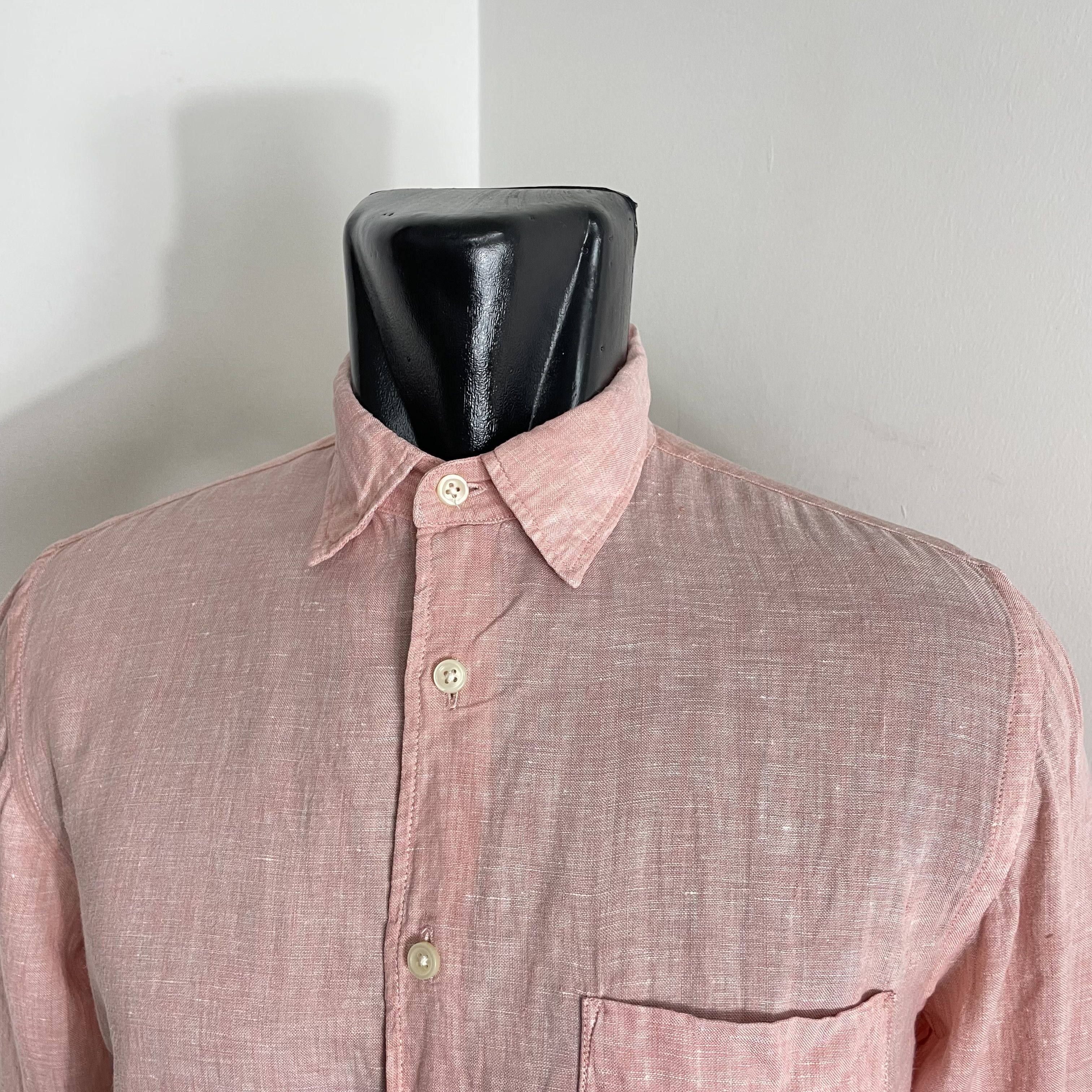 Designer × Japanese Brand × Uniqlo UNIQLO LINEN COTTON SHIRT Size US M / EU 48-50 / 2 - 1 Thumbnail