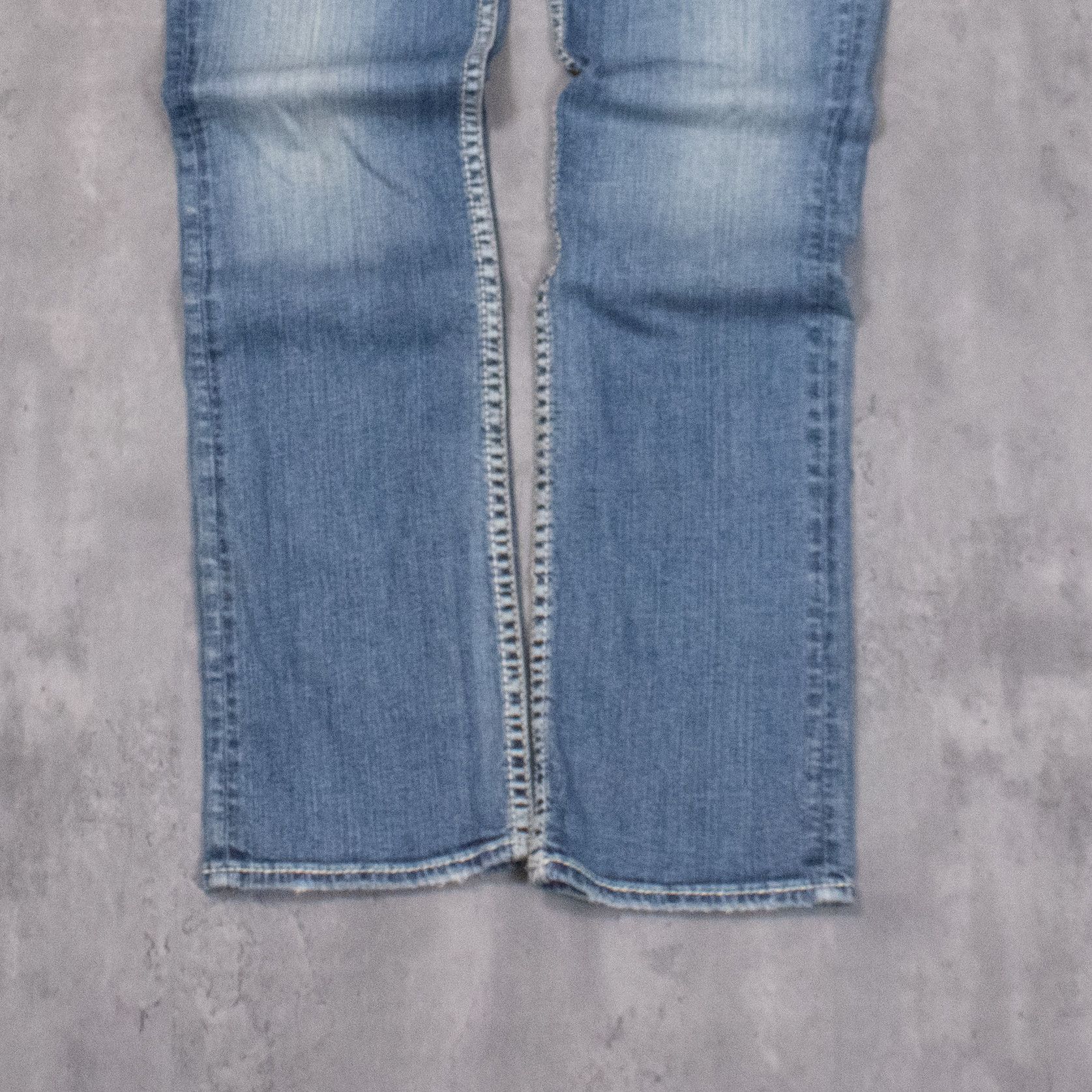 Silver Jeans Co. Y2K Silver Jeans Co Zac Bootcut Low Rise Denim Size US 35 - 3 Thumbnail