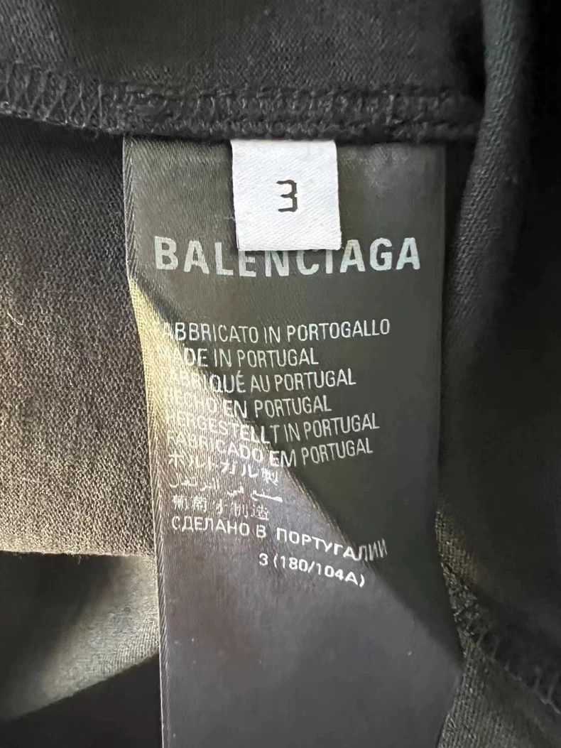 Balenciaga Classic Black Tlogo Short Sleeve