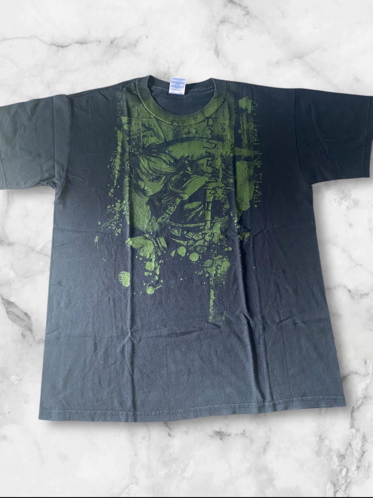 Playstation Zelda Link Grunge Graphic Tee – Vintage Style Gaming Shirt Size US M / EU 48-50 / 2 - 1 Thumbnail