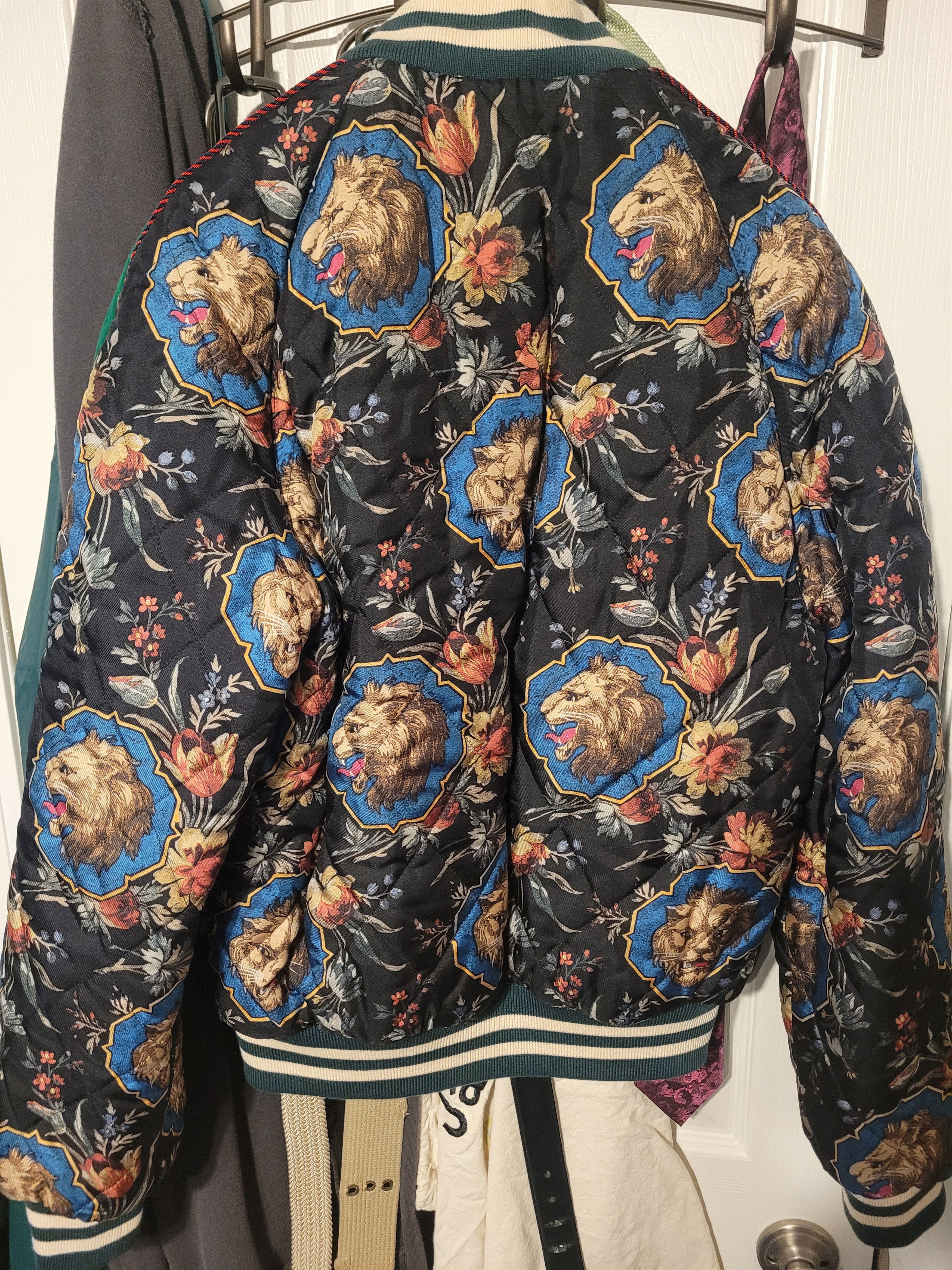 Gucci Gucci Silk and Velvet Bomber Size M / US 6-8 / IT 42-44 - 2 Thumbnail