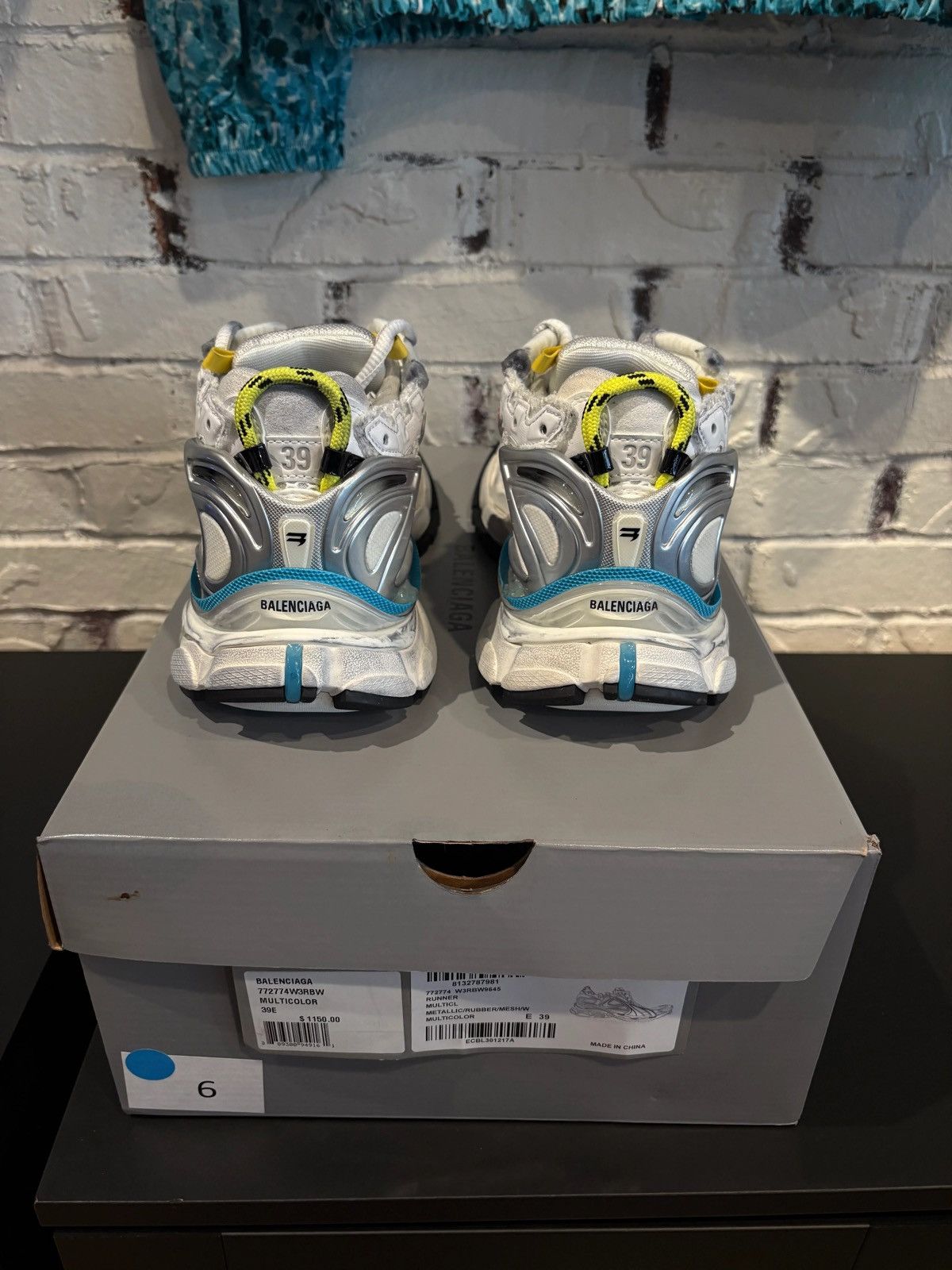 Balenciaga Balenciaga Runner Multicolor PO OG Size 6 Size US 9 / IT 39 - 3 Thumbnail