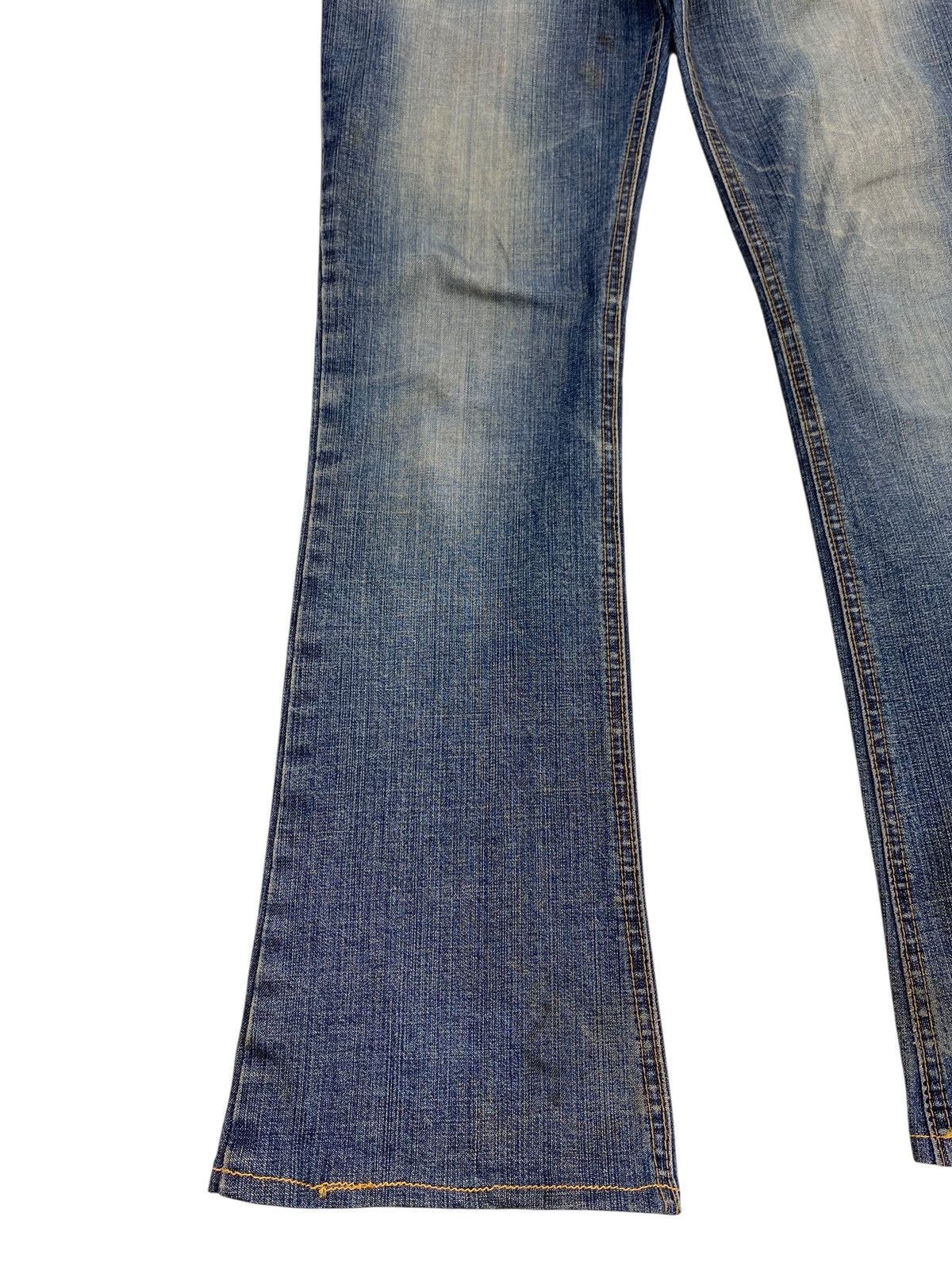 Other Japanese Brand Double Waist Style Faded Jeans Size US 32 / EU 48 - 7 Thumbnail