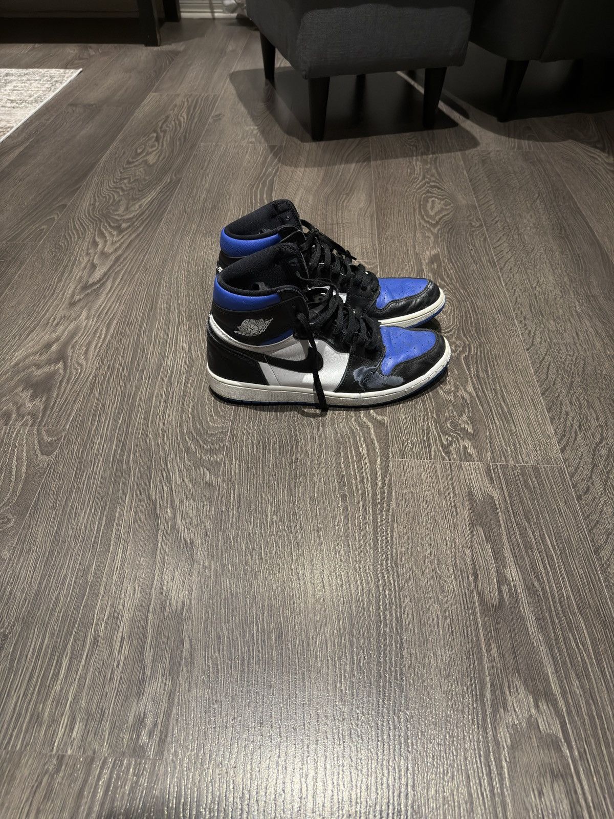 Jordan Brand Jordan 1 Royal Toe Size US 12 / EU 45 - 3 Thumbnail