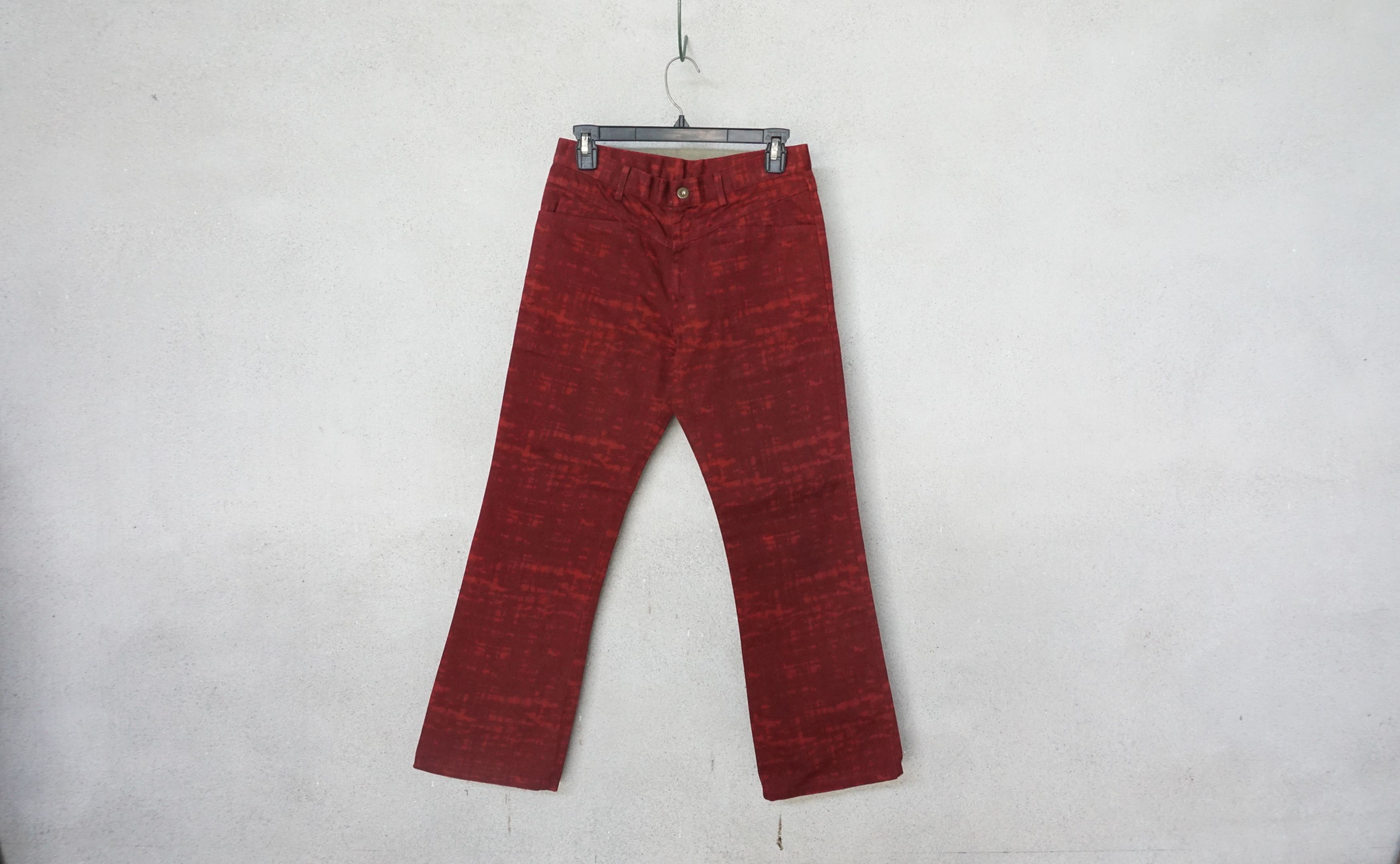 Japanese Brand LCM'S Seth Apter design Boot Cut Jeans Size US 27 - 2 Thumbnail