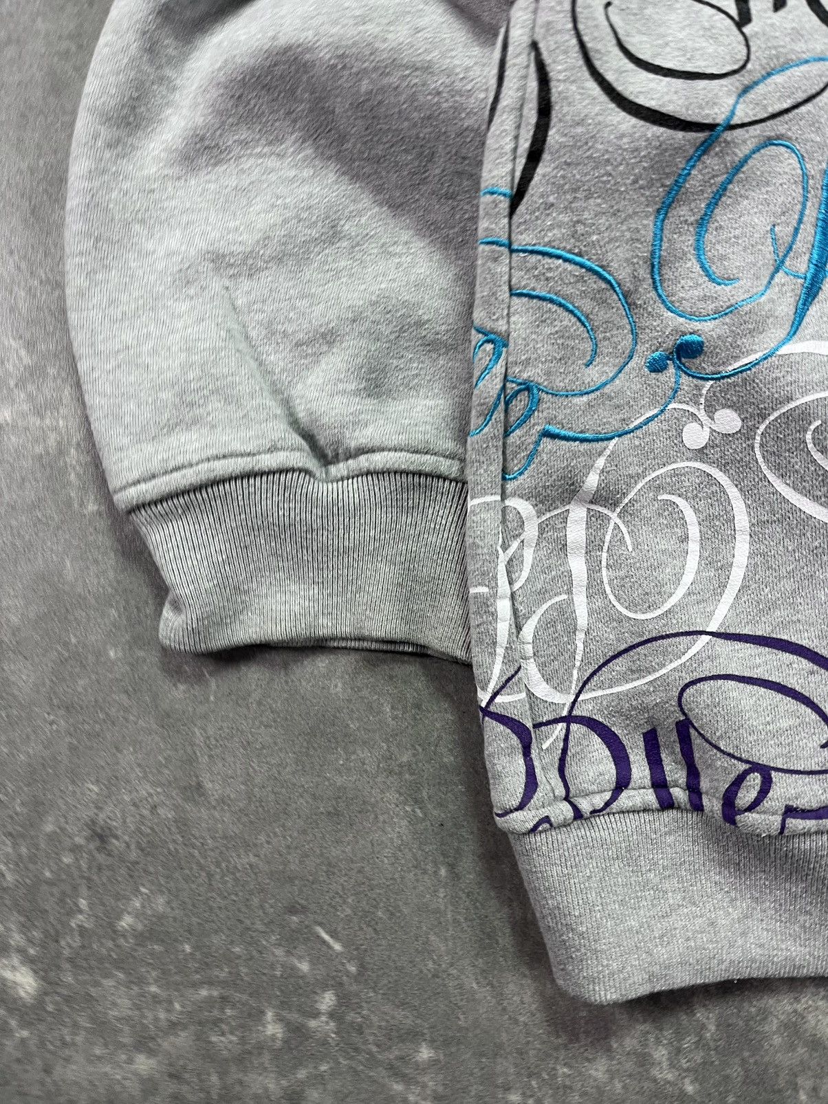 Pelle Pelle Pelle Pelle Multilogo Printed Embroidered Baggy Zip Hoodie Size US XXL / EU 58 / 5 - 13 Thumbnail