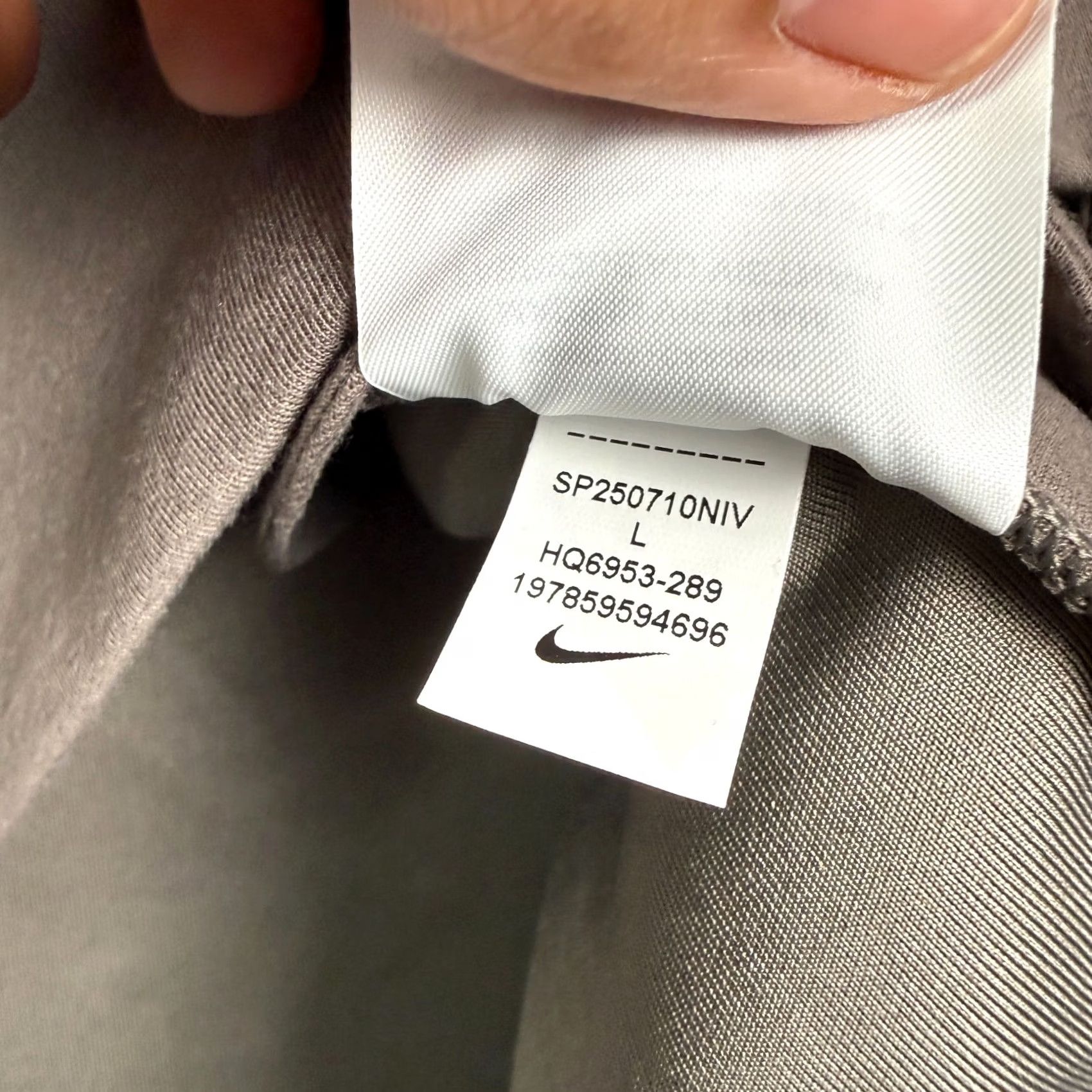 Nike Nike 24.7 Impossibly Soft 1/2 Zip Pullover Mens L Stone Sweatshirt HQ6953-289 Size US L / EU 52-54 / 3 - 7 Thumbnail