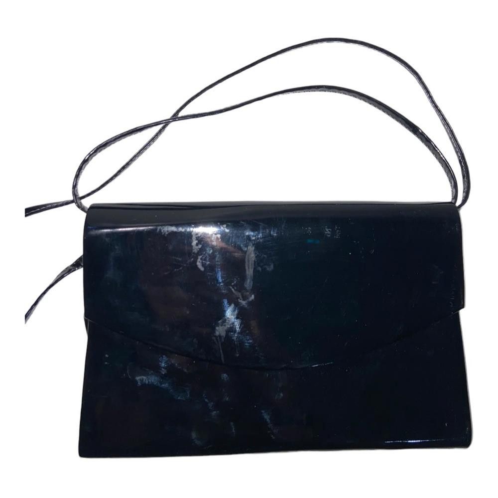 Designer Patent Faux Leather Clutch/Hand Bag Size ONE SIZE - 1 Thumbnail