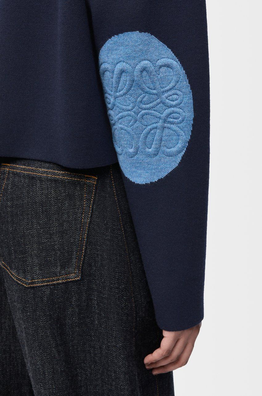 Loewe o1loc1c0525 Sweater in Blue Size XS / US 0-2 / IT 36-38 - 4 Thumbnail