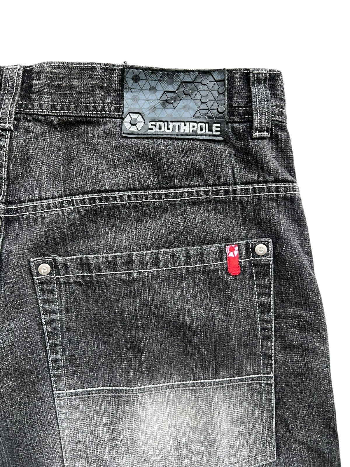 Southpole Vintage Y2K South Pole Baggy Denim Pants Jorts Size US 38 / EU 54 - 5 Thumbnail