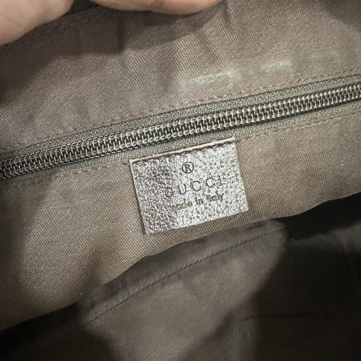 Gucci GUCCI GG MONOGRAM CANVAS WEB HALF MOON CROSSBODY BAG 16 Size ONE SIZE - 18 Thumbnail