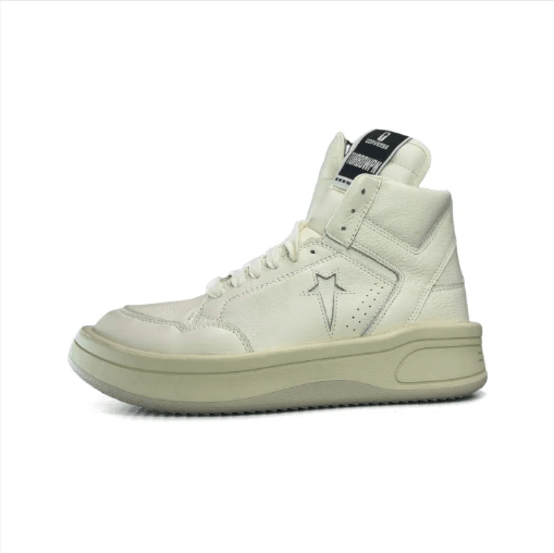 Rick Owens Rick Owens mid-top basketball shoes Size US 10 / EU 43 - 1 Thumbnail