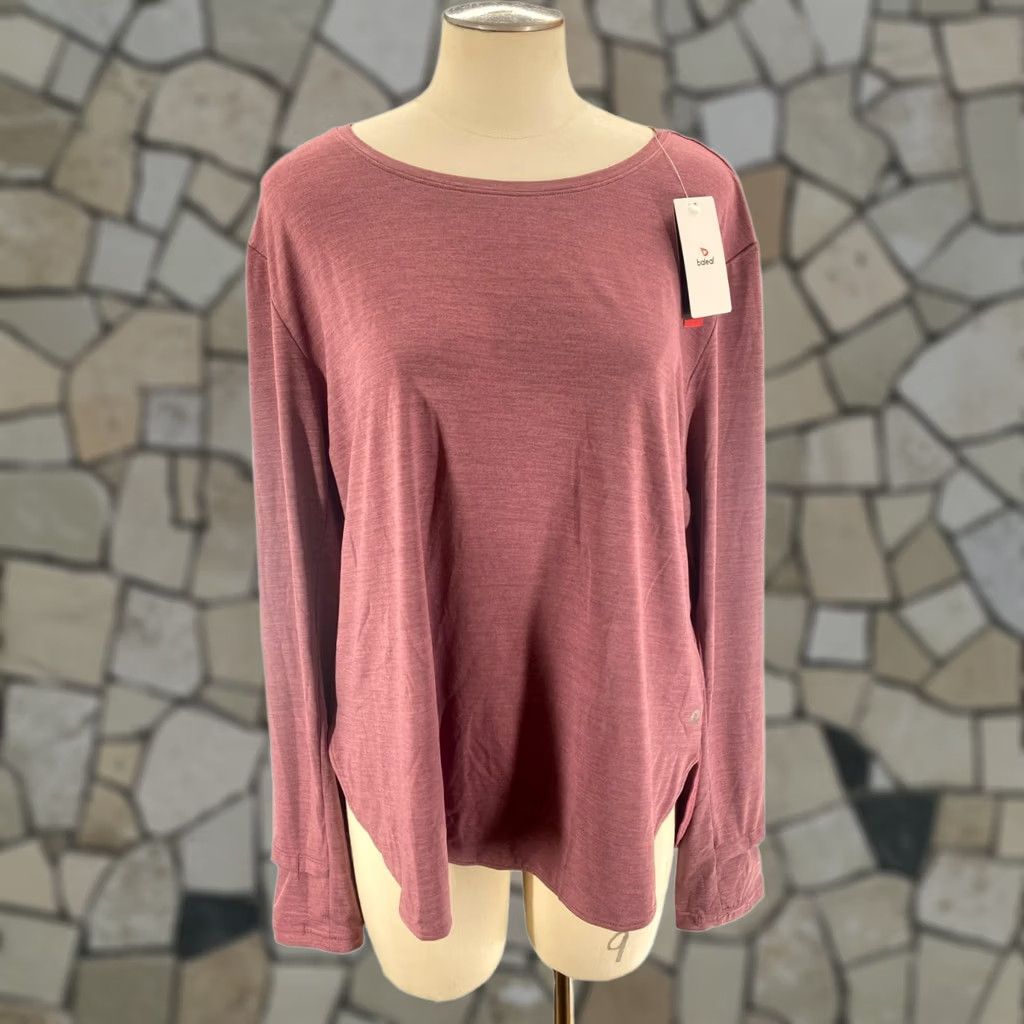 Vintage Baleaf Women’s Longsleeve Athletic Top XL Purple 89% Polyester 11% Spandex Athletic Top Casual Activewear Thumb Holes UPF50+ Women’s/XS-XL Size XL / US 12-14 / IT 48-50 - 1 Thumbnail