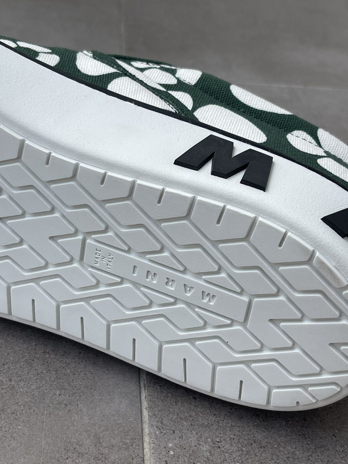 Carhartt Wip × Marni !DS! SS22 Marni X Carhartt Floral Print Green Slip Ons Size US 12 / EU 45 - 18 Thumbnail