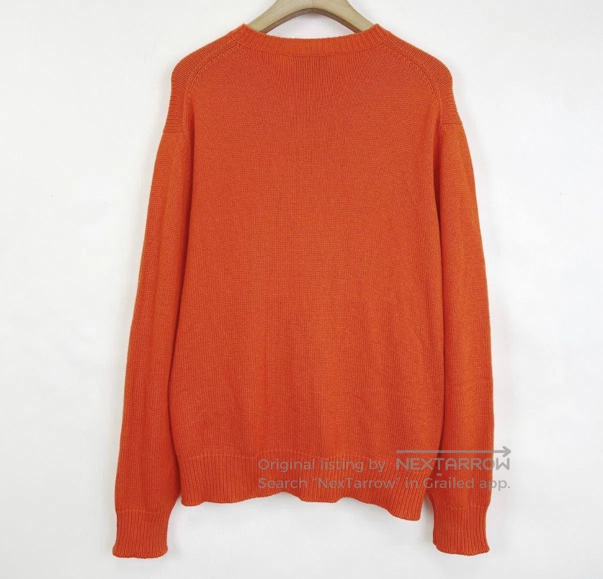 Prada Orange Knit Crew Neck Sweater - XS. Size US XS / EU 42 / 0 - 2 Thumbnail