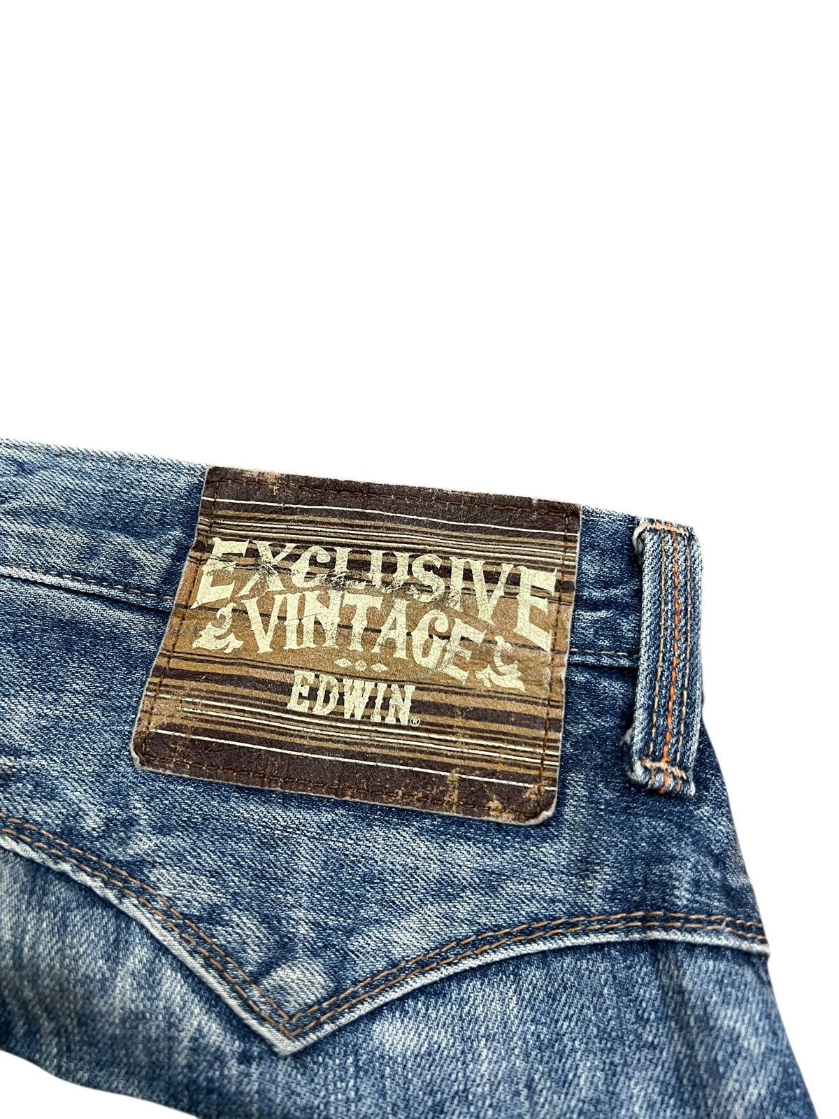 Edwin Edwin Exclusive Vintage Faded Denim Jean Size US 32 / EU 48 - 15 Thumbnail