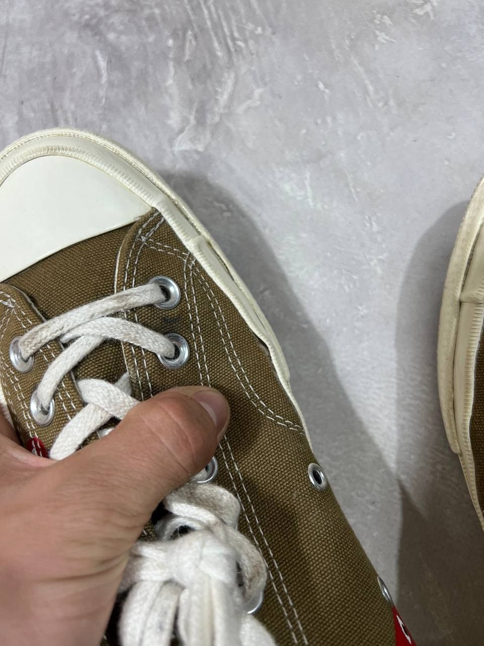 Comme des Garcons × Converse Convers Chuck 70 Come Des Garcons Play Olive Size US 8.5 / EU 41-42 - 9 Thumbnail
